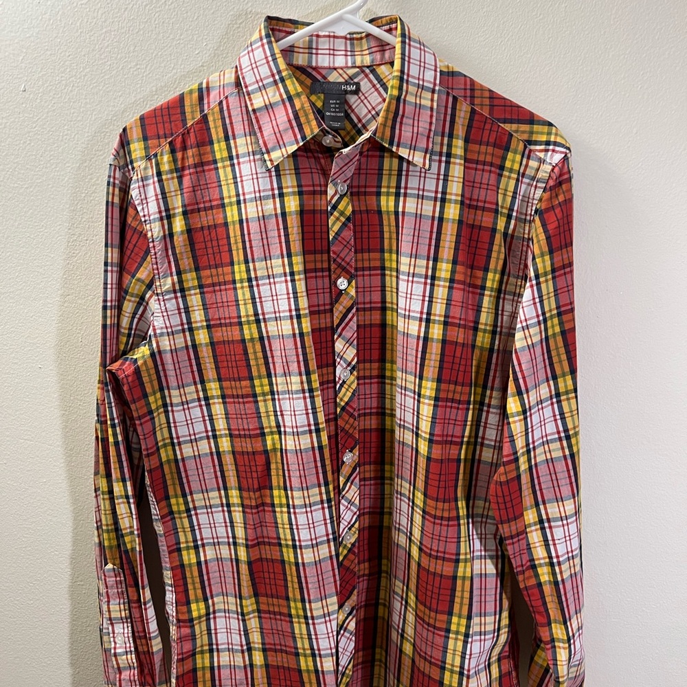 H&M, Meduim, Plaid